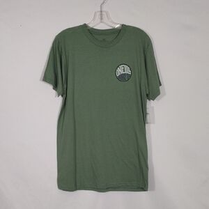 NWT O'Neill Men's Canyon Green Roundabout Short Sleeve Size Medium